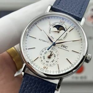 ZF Factory IWC Portofino Complete Calendar IW359002 “Portofino Annual Calendar” White Dial Super Clone Replica