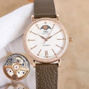 TW Chang IWC Portofino Automatic Moonphase IW459601 (IW659601) Rose Gold Super Clone Replica
