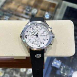 IWC Aquatimer Chronograph Day-Date IW376804 White Dial CD Factory Super Clone Replica