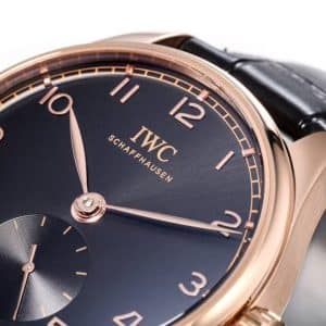 IWC Big Pilot Hand-Wound Eight Days IW510205 Rose Gold Blue Dial Super Clone – GR Factory Replica