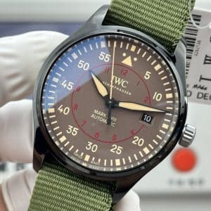 IWC Mark XVIII “Top Gun Miramar” IW324702 Brown Dial Super Clone – AOF Factory Replica