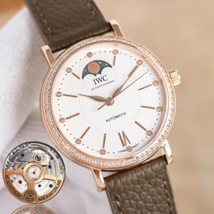 TW Chang IWC Portofino Automatic Moonphase IW459601 (IW659601) Rose Gold Super Clone Replica