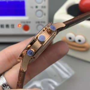 IWC Portugieser Chronograph IW3716 Super Clone — White Dial Rose Gold, ZF Factory
