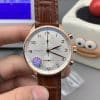 IWC Portugieser Chronograph IW3716 Super Clone — White Dial Rose Gold, ZF Factory