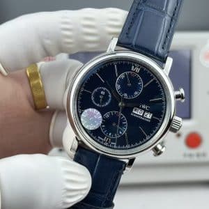 ZF Factory IWC Portofino Chronograph IW391023 “Portofino Chrono Blue” Stainless Steel Super Clone Replica