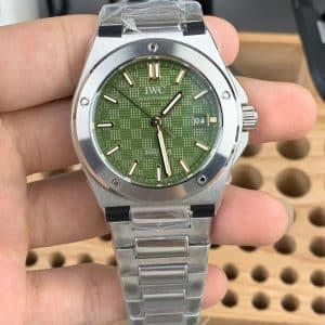 IWC Ingenieur Automatic 40 IW3289 “Ingenieur 40” Super Clone Replica – APS Factory Green Grid Dial
