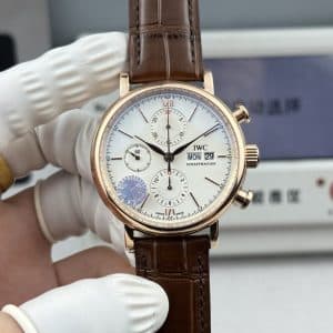 ZF Factory IWC Portofino Chronograph IW391036 “Portofino Chrono” Rose Gold Super Clone Replica