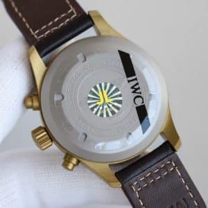 IWC Pilot Chronograph Spitfire Bronze IW387902 Green Dial Super Clone – JL Factory Replica (De-Homogenized)