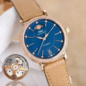 TW Chang IWC Portofino Automatic Moonphase IW459601 (IW659601) Rose Gold Super Clone Replica