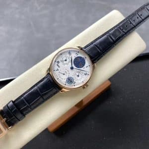 APS Factory IWC Portuguese Perpetual Calendar IW5033 Rose Gold White Dial Super Clone Replica