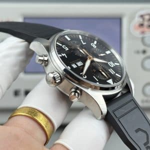 IWC Pilot Chronograph IW377710 Black Dial Super Clone – ZF Factory Replica