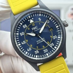 IWC Mark XVIII Top Gun Ceramic “Yellow Ring” IW327019 Super Clone – AOF Factory Replica