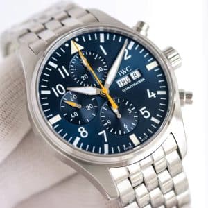 VS Factory IWC Pilot Chronograph IW377714 Blue Dial Super Clone Replica – “Le Petit Prince” Pilot Chrono
