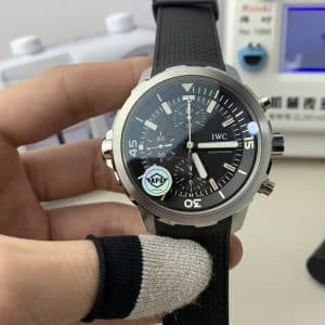 APS Factory IWC Aquatimer Chronograph IW376804 Black Dial Super Clone Replica