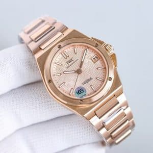 IWC Ingenieur Automatic 40 IW328907 Super Clone Replica Rose Gold Dial – KB Factory Version