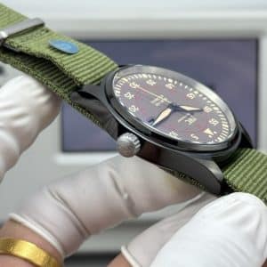 IWC Mark XVIII “Top Gun Miramar” IW324702 Brown Dial Super Clone – AOF Factory Replica