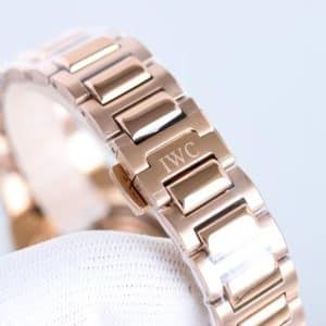 IWC Ingenieur Automatic 40 IW328907 Super Clone Replica Rose Gold Dial – KB Factory Version