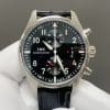 EW Factory IWC Pilot Chronograph IW377709 Black Dial Super Clone Replica – Classic Pilot Chrono