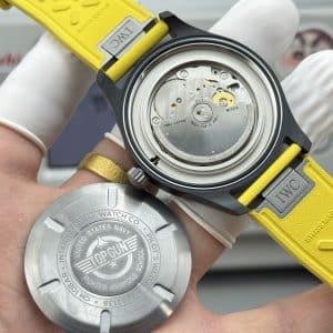 IWC Mark XVIII Top Gun Ceramic “Yellow Ring” IW327019 Super Clone – AOF Factory Replica
