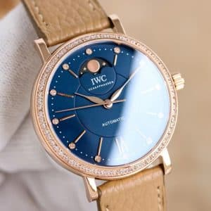TW Chang IWC Portofino Automatic Moonphase IW459601 (IW659601) Rose Gold Super Clone Replica