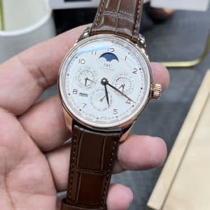 V9 Factory IWC Portuguese Perpetual Calendar IW52610 “Seven-Hand” Rose Gold Super Clone Replica