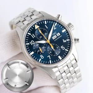 VS Factory IWC Pilot Chronograph IW377714 Blue Dial Super Clone Replica – “Le Petit Prince” Pilot Chrono