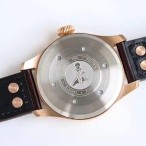 V9 Factory IWC Big Pilot Perpetual Calendar IW503605 “Spitfire” Rose Gold Super Clone Replica