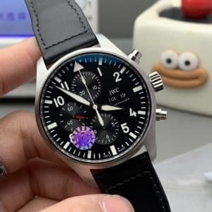 IWC Pilot Chronograph IW377710 Black Dial Super Clone – ZF Factory Replica