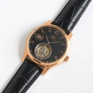 IWC Big Pilot Tourbillon Day & Night IW590302 Rose Gold Black Dial Super Clone Replica – SJ Factory