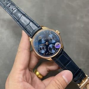 APS Factory IWC Portuguese Perpetual Calendar IW5033xx Blue Dial Super Clone Replica