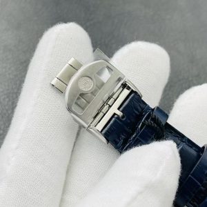 IWC Portugieser Chronograph IW371605 Super Clone — White Dial, Blue Hands, ZF Factory (150th Anniversary)