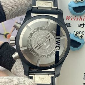 IWC Pilot Chronograph Top Gun IW389101 Black Ceramic Super Clone – APS Factory Replica (De-Homogenized)