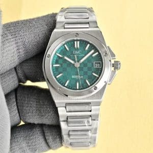 IWC Ingenieur Automatic 40 IW3289 Super Clone Replica – GR Factory Stainless Steel (Green / Blue / Black Dial)