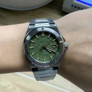 IWC Ingenieur Automatic 40 IW3289 “Ingenieur 40” Super Clone Replica – MKS Factory V7 Green Grid Dial