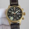 IWC Pilot Chronograph Spitfire Bronze IW387902 Green Dial Super Clone – JL Factory Replica (De-Homogenized)