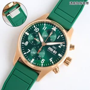 XZ Factory IWC Pilot Chronograph IW388102 Bronze Green Super Clone Replica – Bronze Pilot Chrono with Green Dial