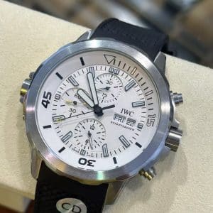 IWC Aquatimer Chronograph Day-Date IW376804 White Dial CD Factory Super Clone Replica