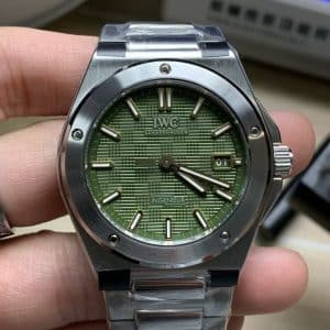 IWC Ingenieur Automatic 40 IW3289 “Ingenieur 40” Super Clone Replica – MKS Factory V7 Green Grid Dial