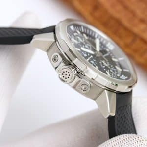 IWS Factory IWC Aquatimer Chronograph IW376803 Black Dial Super Clone Replica