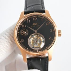 IWC Big Pilot Tourbillon Day & Night IW590302 Rose Gold Black Dial Super Clone Replica – SJ Factory