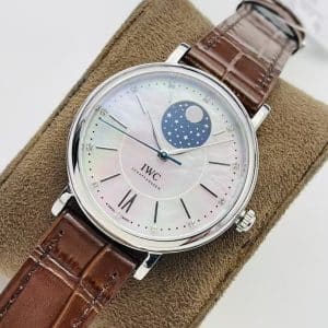MKS Factory IWC Portofino Automatic Moonphase IW459001 “Portofino 37 Moonphase” Mother-of-Pearl Super Clone Replica