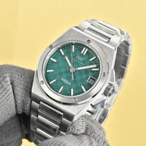 IWC Ingenieur Automatic 40 IW3289 Super Clone Replica – GR Factory Stainless Steel (Green / Blue / Black Dial)