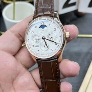 V9 Factory IWC Portuguese Perpetual Calendar IW52610 “Seven-Hand” Rose Gold Super Clone Replica