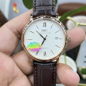IWC Portofino Automatic 40 IW356517 Rose Gold Super Clone – White Dial | MKS Factory Replica
