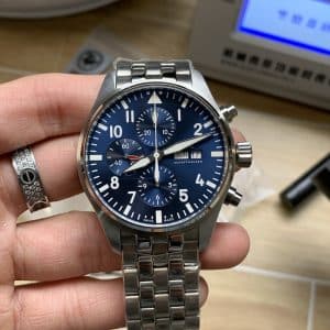 IWC Pilot Chronograph 41 IW388102 Blue Dial Super Clone – ZF Factory Replica