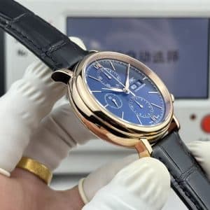 IWC Portofino Chronograph IW391036 Blue Dial Rose Gold Super Clone – GR Factory Replica