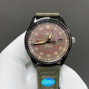 IWC Mark XVIII “Top Gun Miramar” IW324702 Brown Dial Super Clone – AOF Factory Replica