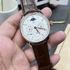 V9 Factory IWC Portuguese Perpetual Calendar IW52610 “Seven-Hand” Rose Gold Super Clone Replica
