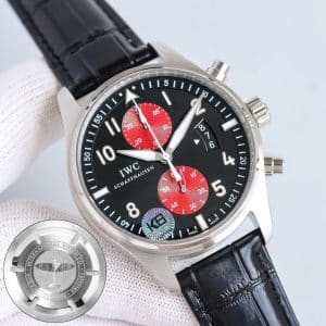 IWC Big Pilot Chronograph 46 IW502903 Rose Gold Black Dial Super Clone – KB Factory Replica