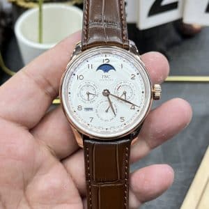 V9 Factory IWC Portuguese Perpetual Calendar IW52610 “Seven-Hand” Rose Gold Super Clone Replica